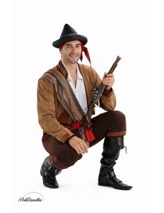 Déguisement de Bandit Taille L - de haute qualité, idéal pour le carnaval, les fêtes à thème et les événements spéciaux 2