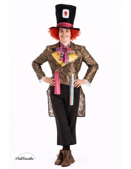 Costume Cappellaio Matto Taglia L - di alta qualità, ideale per il carnevale, feste a tema ed eventi speciali