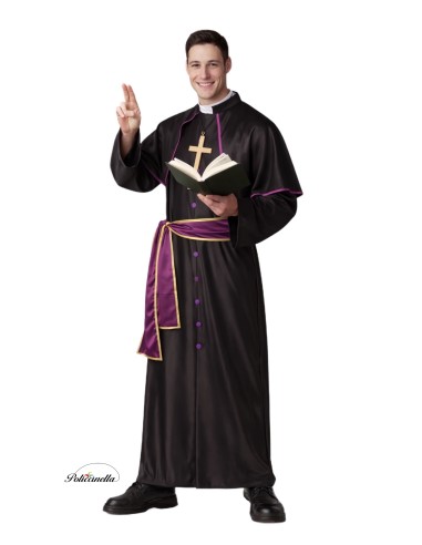 Kostüm eines Monsignorepriesters.