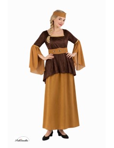 Costume Medievale Marrone