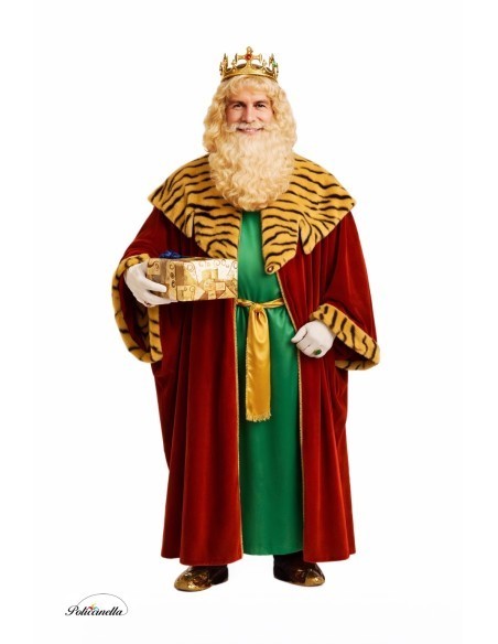 Disfraz Rey Gaspar Talla L - de alta calidad, ideal para carnaval, fiestas temáticas y eventos especiales