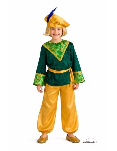 Disfraz Paje Gaspar - de alta calidad, ideal para carnaval, fiestas temáticas y eventos especiales