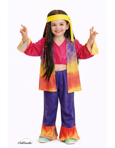 Fantasia de Hippie para Menina