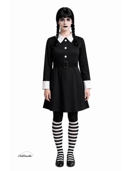 Disfraz Colegiala Siniestra Talla M Nuevo - de alta calidad, ideal para carnaval, fiestas temáticas y eventos especiales