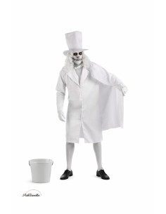 Disfraz Fantasma Blanco Talla L - de alta calidad, ideal para carnaval, fiestas temáticas y eventos especiales