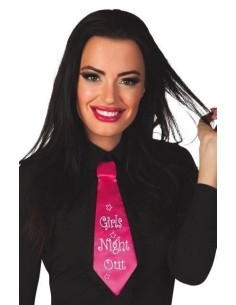 cravatta rosa notte di ragazze 31cm - di alta qualità, ideale per carspa_latn, feste a tema e eventi speciali