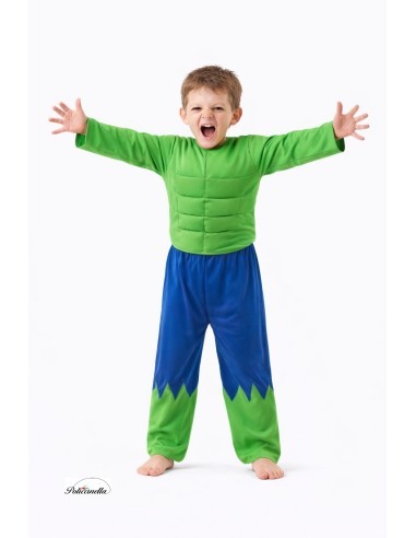 Costume di forzuto verde