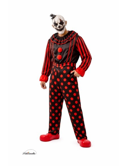 Disfraz Payaso Diabolico Talla L - de alta calidad, ideal para carnaval, fiestas temáticas y eventos especiales