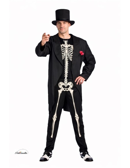 Disfraz Muerte Talla L - de alta calidad, ideal para carnaval, fiestas temáticas y eventos especiales