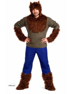 Disfraz Hombre Lobo Talla L - de alta calidad, ideal para carnaval, fiestas temáticas y eventos especiales