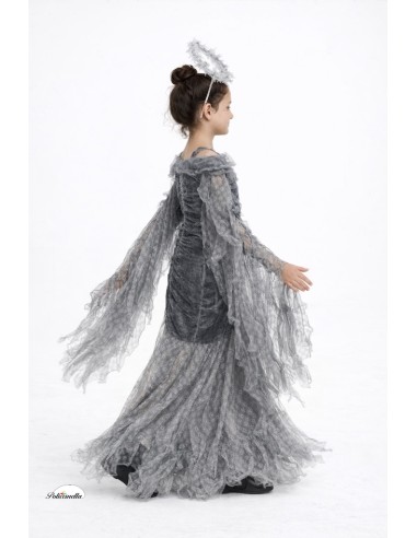 Costume Angelo Nero Nuovo 8/10 anni