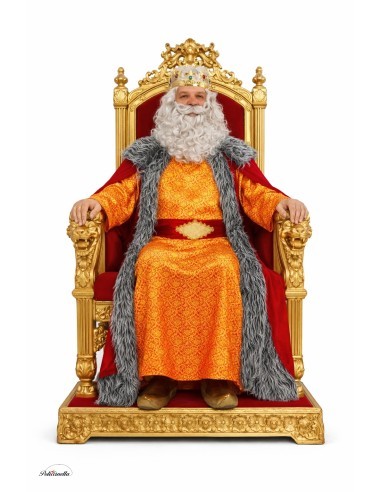 Costume Re Re Melchior Capelli Grigi...