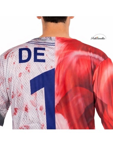 Costume Giocatore Zombie Nuovo