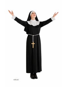 Disfraz Monja Talla Talla M - de alta calidad, ideal para carnaval, fiestas temáticas y eventos especiales 2