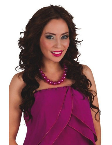 Collar marilyn violeta - de alta calidad, ideal para carnaval, fiestas temáticas y eventos especiales