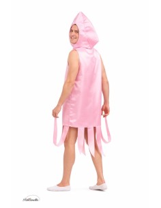 Disfraz Calamar Talla L - de alta calidad, ideal para carnaval, fiestas temáticas y eventos especiales 2