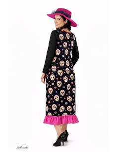 Disfraz Catrina Talla M - de alta calidad, ideal para carnaval, fiestas temáticas y eventos especiales 2