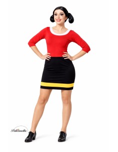 Costume Size Marine Woman Size M - High Quality, Ideal for Carnival, Thematic Festivities and Special Events 2