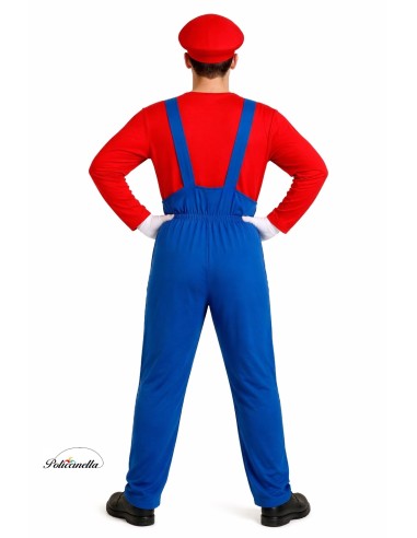 Costume de plombier de jeu vidéo