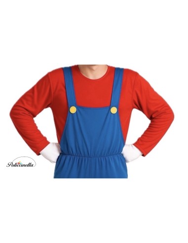 Costume de plombier de jeu vidéo