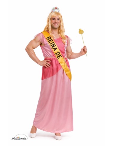 Déguisement de Princesse Rose pour Homme