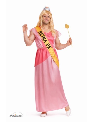 Disfraz Princesa Rosa Hombre