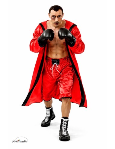 Costume di pugile rosso