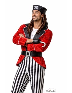 Disfraz Pirata Talla L - de alta calidad, ideal para carnaval, fiestas temáticas y eventos especiales 2