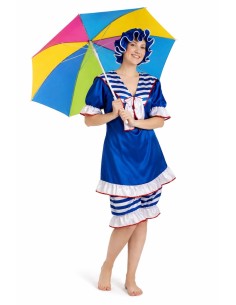 Déguisement Femme Baigneuse Années 20 Taille - de haute qualité, idéal pour le carnaval, les fêtes à thème et les événements spé 2