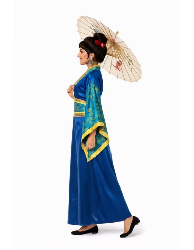 Costume de Geisha bleue
