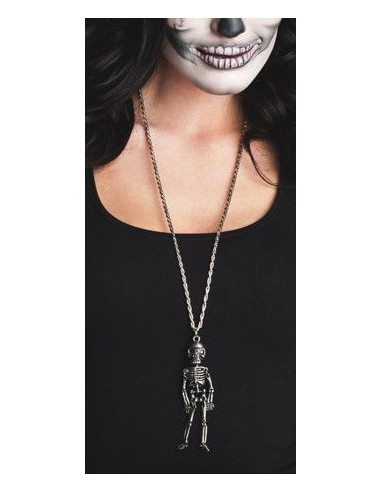 Collar esqueleto - de alta calidad, ideal para carnaval, fiestas temáticas y eventos especiales