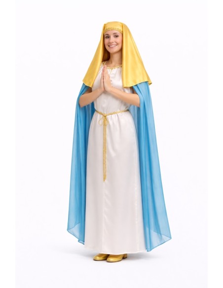 Costume Vergine Taglia M - di alta qualità, ideale per il Carnevale, feste a tema ed eventi speciali.