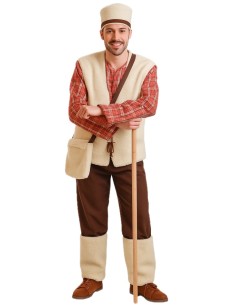Costume di Pastore Taglia L - di alta qualità, ideale per il Carnevale, feste a tema ed eventi speciali