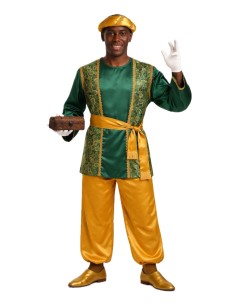 Costume di Paggio Baldassarre Taglia L - di alta qualità, ideale per il carnevale, feste a tema ed eventi speciali.