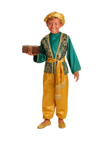 Costume paggio di Baltasar - di alta qualità, ideale per il carnevale, feste a tema ed eventi speciali.