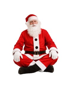 Déguisement Père Noël Taille L - de haute qualité, idéal pour le carnaval, les fêtes à thème et les événements spéciaux 2