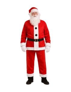 Déguisement Père Noël Taille L - de haute qualité, idéal pour le carnaval, les fêtes à thème et les événements spéciaux