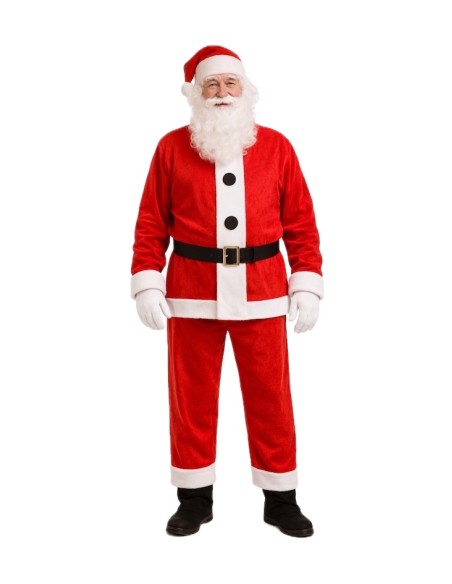 Costume di Babbo Natale Taglia L - di alta qualità, ideale per carnevale, feste a tema ed eventi speciali.
