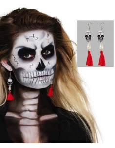 pirate Earrings - High Quality, Ideal for Carnival, Thematic Festivities and Special Events
