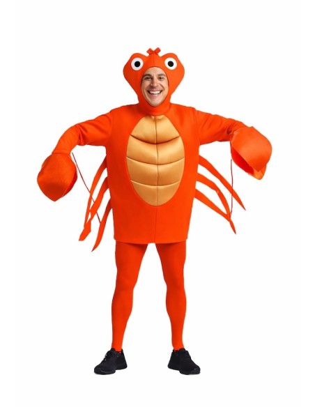 Déguisement de Crabe Taille L - de haute qualité, idéal pour le carnaval, les fêtes à thème et les événements spéciaux