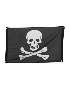 piratenflagge (60 x 90 cm) - Hohe Qualität, ideal für Karneval, Themenfeierlichkeiten und besondere Veranstaltungen