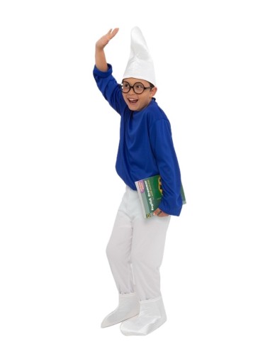 Neues Kostüm für einen blauen Zwerg - von hoher Qualität, ideal für Karneval, Themenpartys und besondere Veranstaltungen.