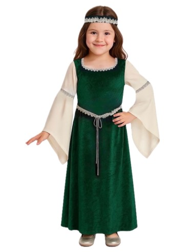 Costume médiéval vert