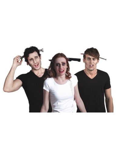 Bandeau d'horreur 3 Assortiment - Haute qualité, idéal pour carnaval, festivités thématiques et événements spéciaux