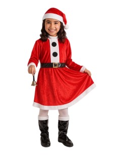 Disfraz Mama Noel - de alta calidad, ideal para carnaval, fiestas temáticas y eventos especiales