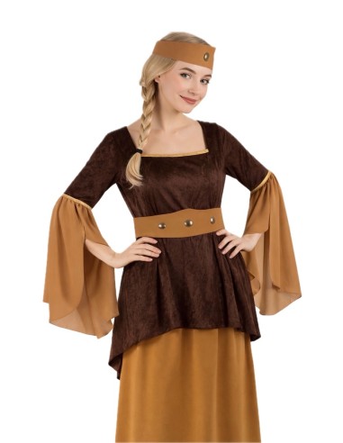 Costume Médiéval Marron