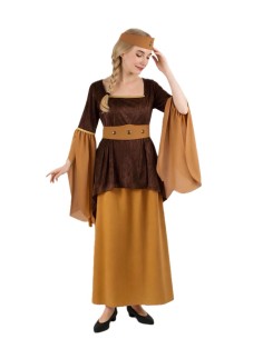 Disfraz Medieval Marrón Talla M - de alta calidad, ideal para carnaval, fiestas temáticas y eventos especiales 2